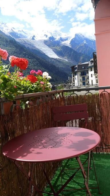 Studio Limbo Chamonix Hyper Centre Vue Imprenable Sur Le Mont-Blanc Ngoại thất bức ảnh